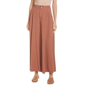 NWT Vince Pleated Culottes in Vintage Rose Size 2